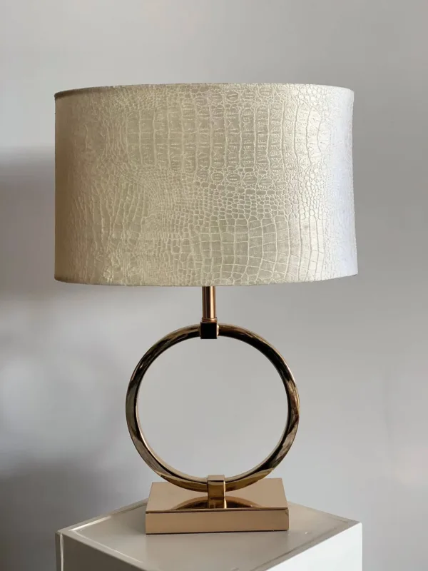 Eric kuster style ringlamp goud
