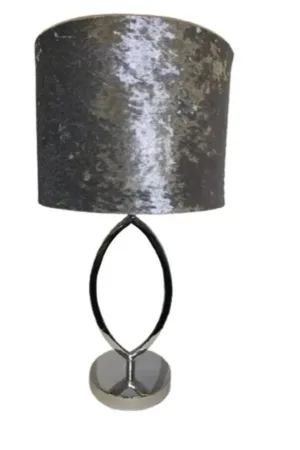 Eric kuster ringlamp zilver puntvormig