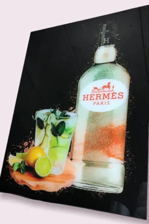 Hermes Paris Champagne 80x60