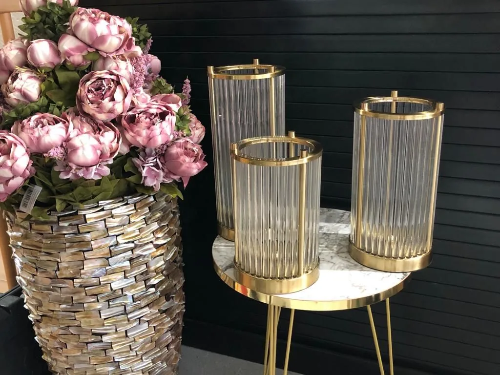 Luxe lantaarn Goud