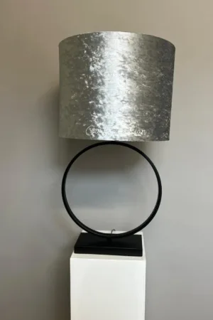 XL LUXURY RINGLAMP BLACK on GREY