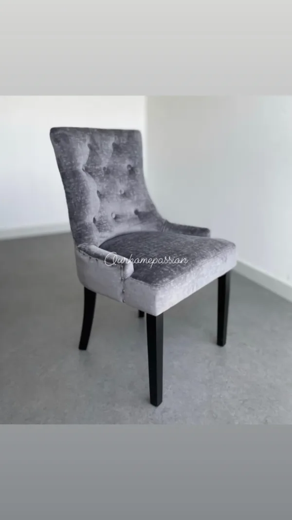 Luxe Grey Stoelen Venetië actie prijs per 2 stuks - Afbeelding 2