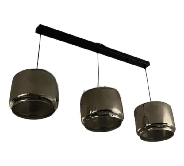 Hanglamp smoke 3 glas 2023