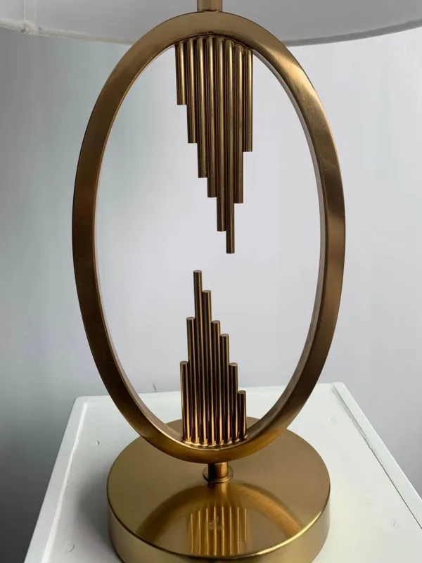 Ringlamp ovaal goud Milan mat 2023 - Afbeelding 3