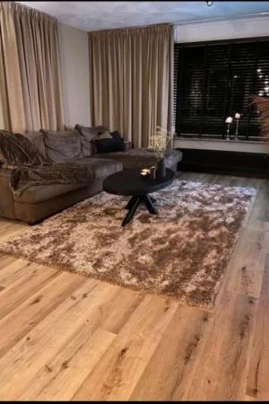 Eric Kuster Style Hoogpolig Kleden Champagne