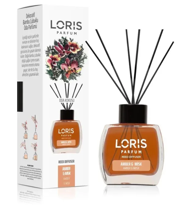 Loris Huis Parfum Amber Musk 120ml